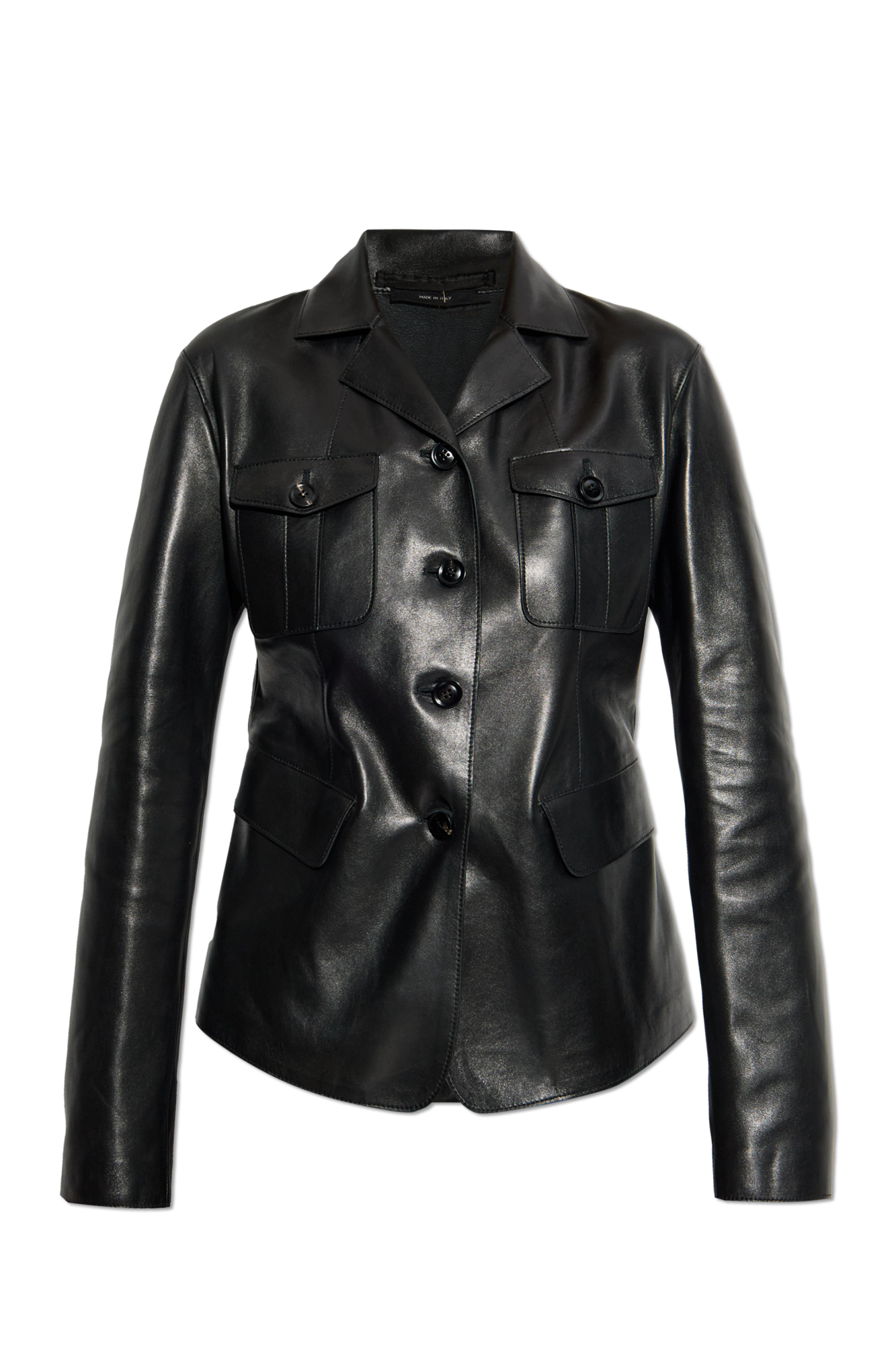 【23AW NEW】TOM FORD_woman/ レザー風 レギンス / Black Tom Ford Leather Jacket | Women's Clothing | Vitkac